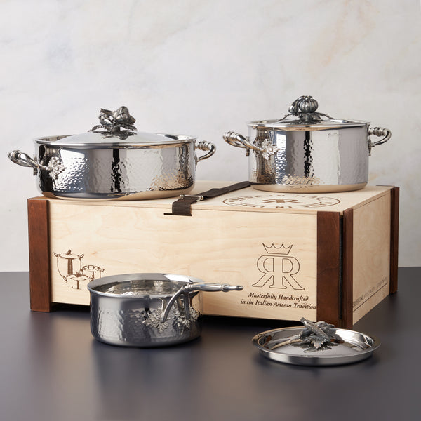 ruffoni 6 Piece Set in Wooden Box