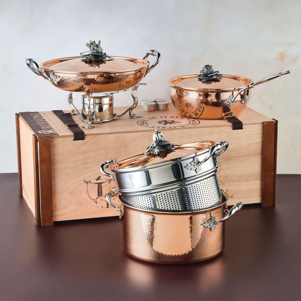 Ruffoni 8 Piece Set In Wooden Box