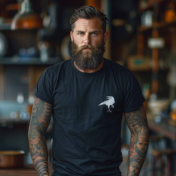 Rum Knuckles RK Raven Corvus T-Shirt Rum Knuckles London