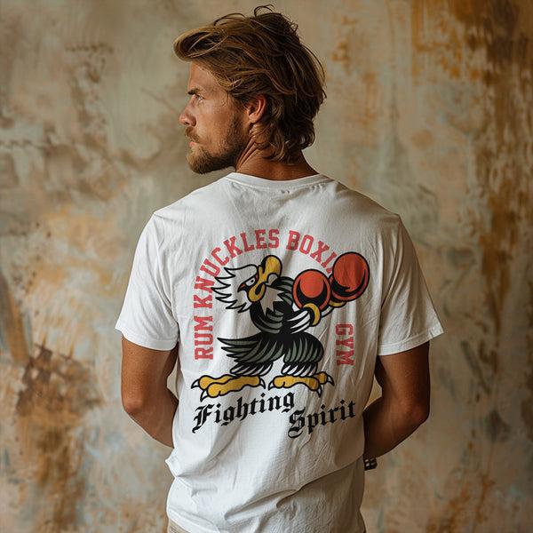 Rum Knuckles Boxing Eagle T-Shirt