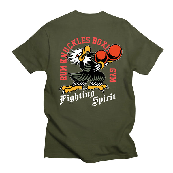 Rum Knuckles Boxing Eagle T-Shirt