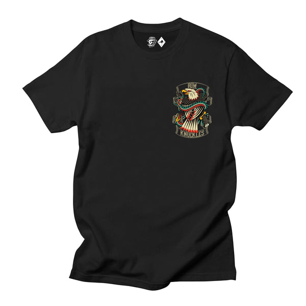 Rum Knuckles Eagle V Snake T-Shirt