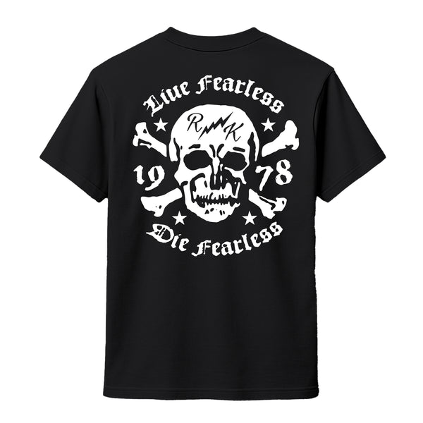 Rum Knuckles RUM KNUCKLES LIVE FEARLESS T-SHIRT Black
