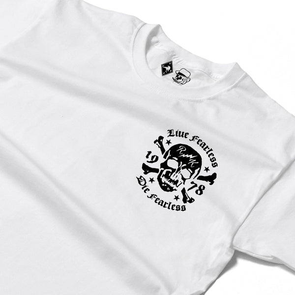 Rum Knuckles RUM KNUCKLES LIVE FEARLESS T-SHIRT White