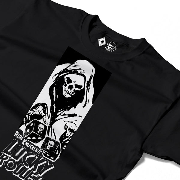 Rum Knuckles RUM KNUCKLES LUCKY ROLLER T-SHIRT Black