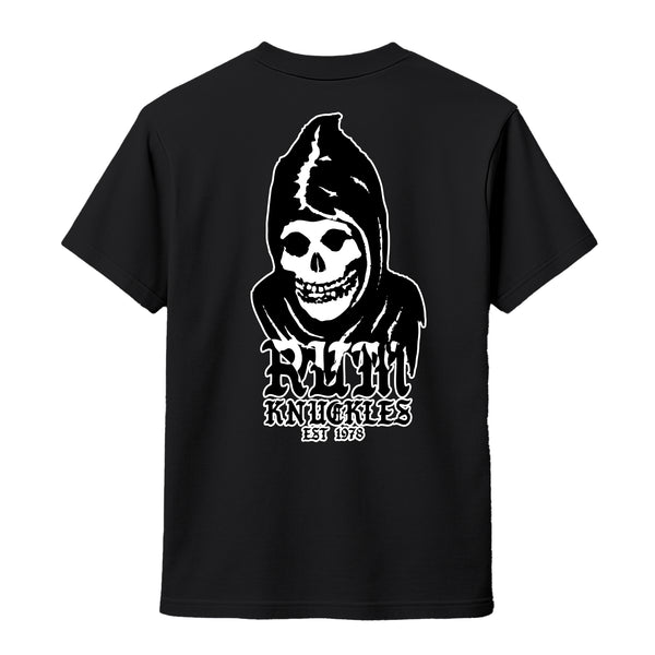Rum Knuckles RUM KNUCKLES MIS RK FIT SKULL T-SHIRT Black