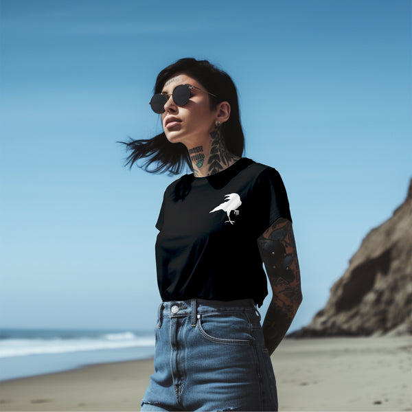 Rum Knuckles Raven Corvus Womens T-Shirt