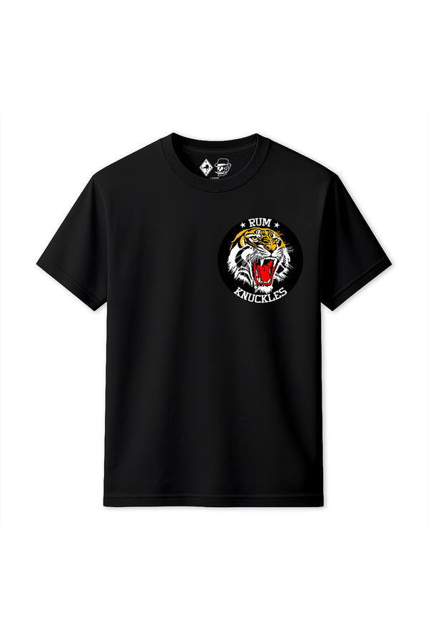 Rum Knuckles RK BANTAMS Tiger T-Shirt - Black