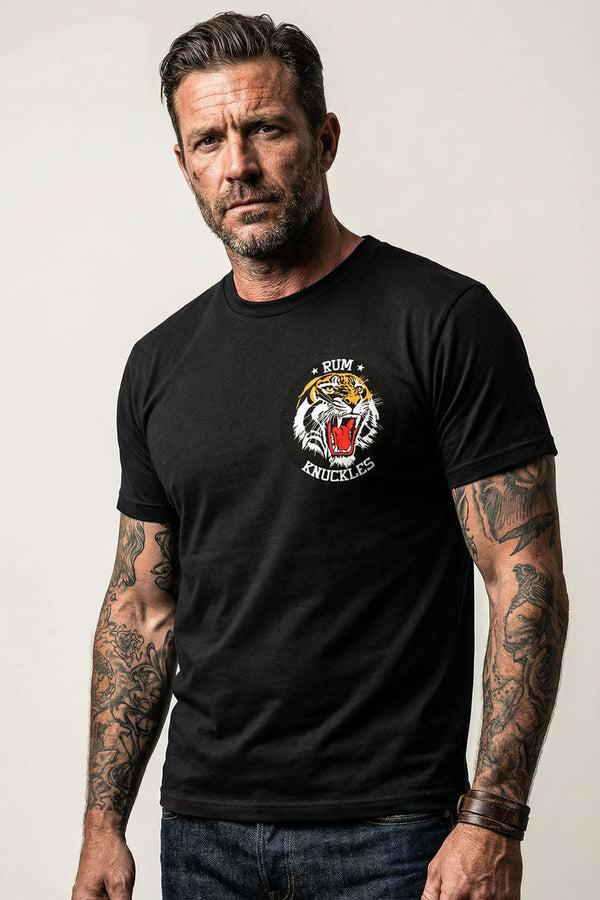 rum knuckles RK BANTAMS Tiger T-Shirt - Black