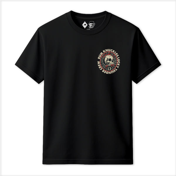 Rum Knuckles RUM KNUCKLES RK LUCKY THUNDER T-SHIRT Black Rum Knuckles London