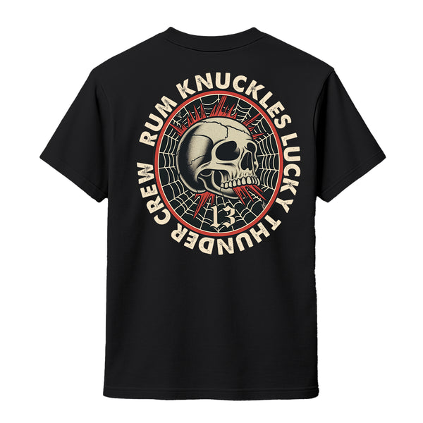 Rum Knuckles RUM KNUCKLES RK LUCKY THUNDER T-SHIRT Black Rum Knuckles London