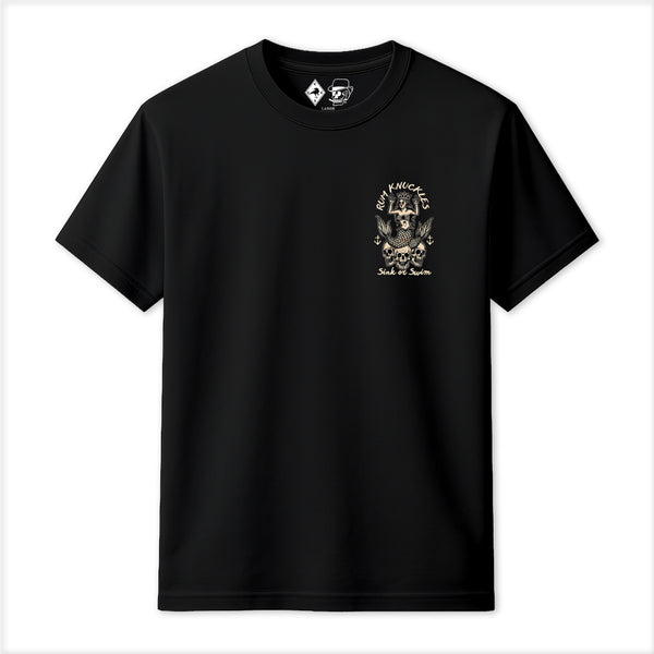 Rum Knuckles RUM KNUCKLES RK MERMAID T-SHIRT Black Rum Knuckles London