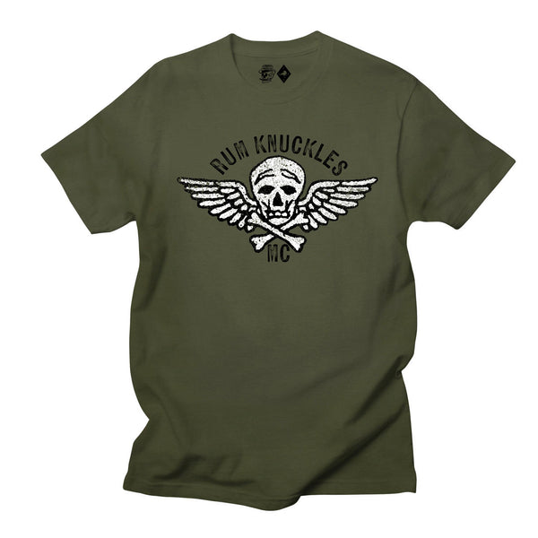 Rum Knuckles RK Moto Crew T-Shirt
