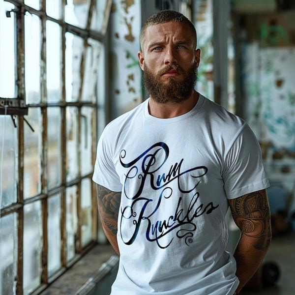 rum knuckles RK Script T-Shirt