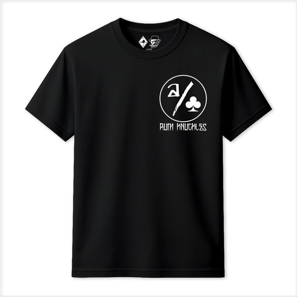 Rum Knuckles RUM KNUCKLES ACE CLUB T-SHIRT Black