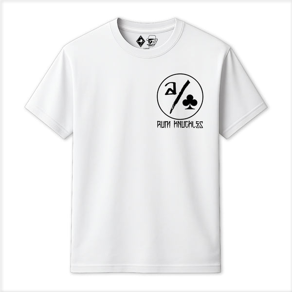 Rum Knuckles RUM KNUCKLES ACE CLUB T-SHIRT White