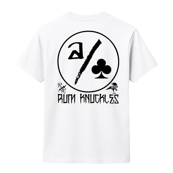 Rum Knuckles RUM KNUCKLES ACE CLUB T-SHIRT White
