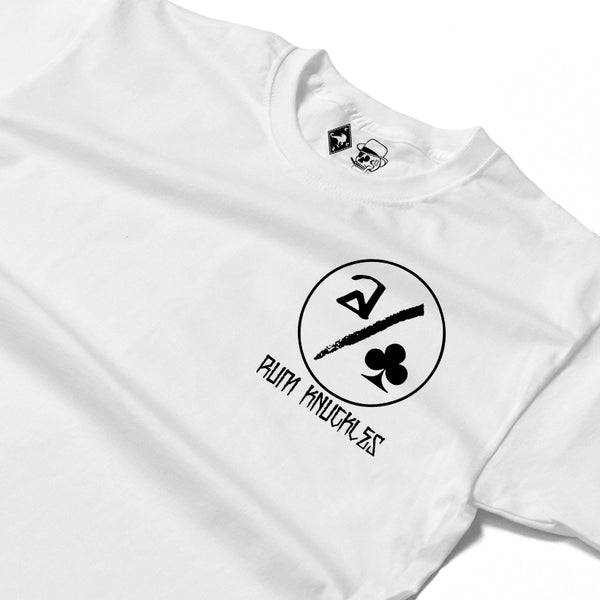 Rum Knuckles RUM KNUCKLES ACE CLUB T-SHIRT White