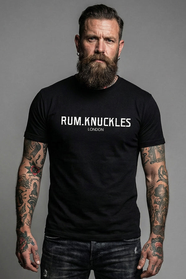 rum knuckles Rum Knuckles - LDN T-Shirt - Black