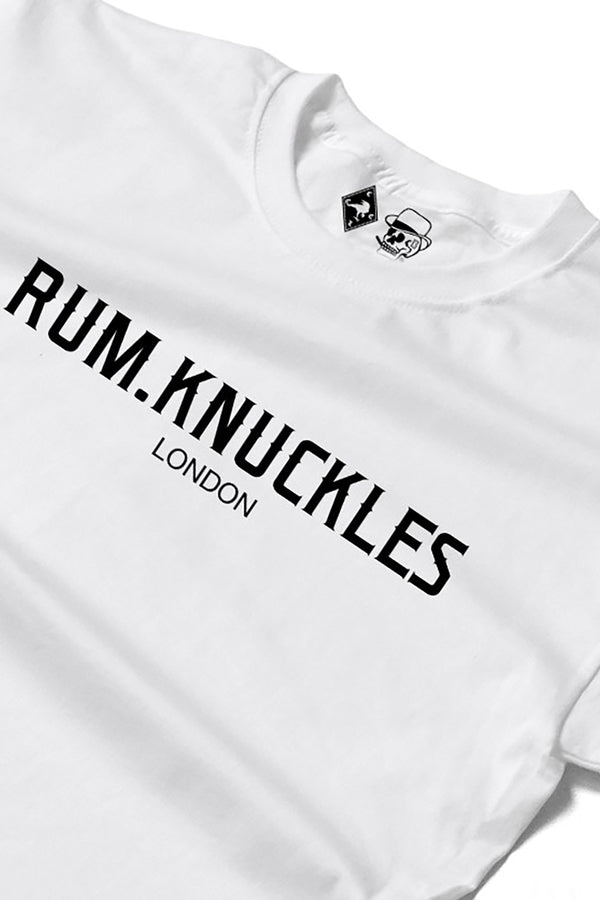 Rum Knuckles Rum Knuckles - LDN T-Shirt - White