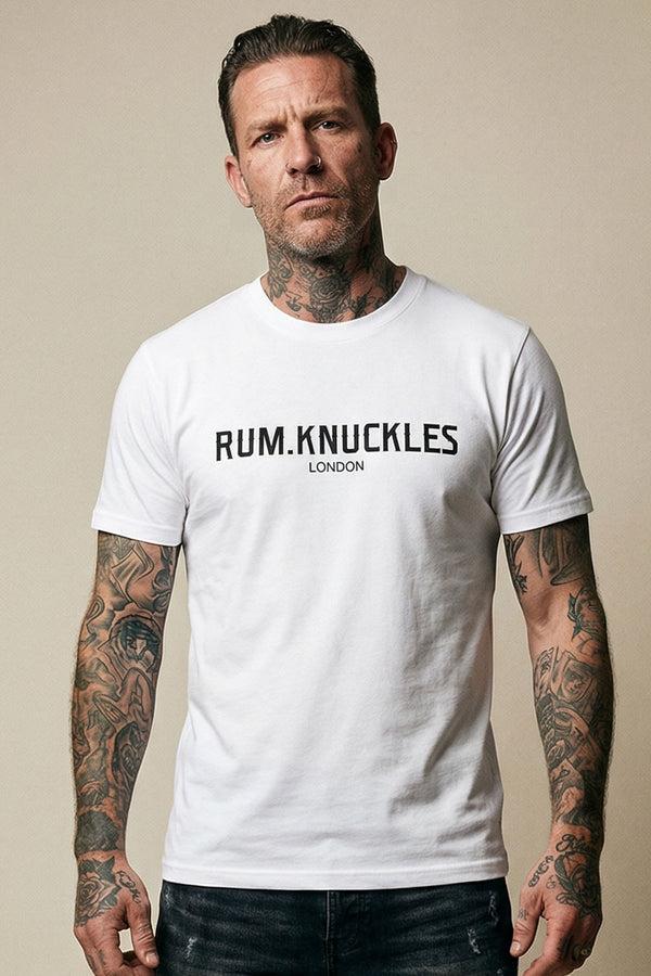 rum knuckles Rum Knuckles - LDN T-Shirt - White