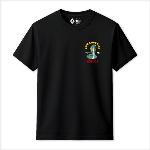 Rum Knuckles RUM KNUCKLES RK COBRAS T-SHIRT Black