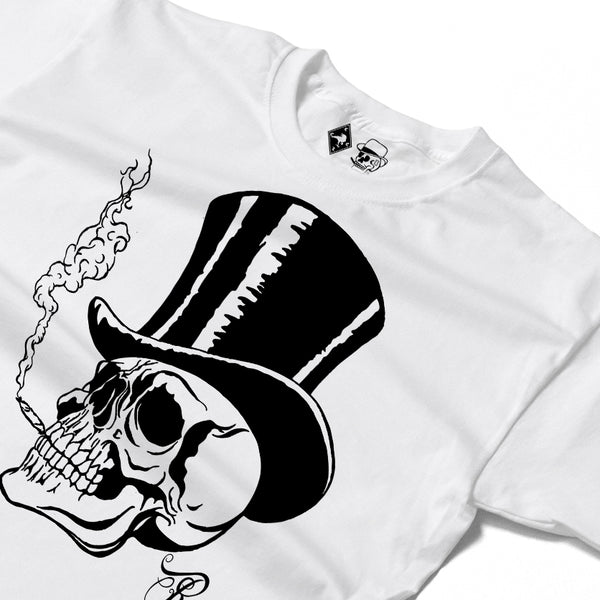 Rum Knuckles RUM KNUCKLES TOPHAT T-SHIRT White