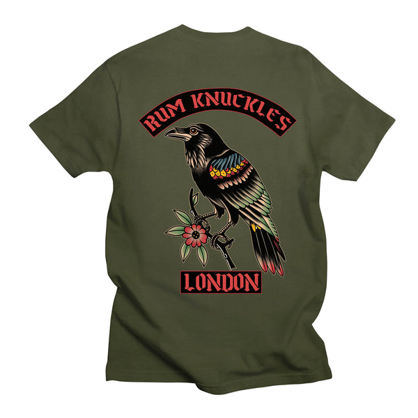Rum Knuckles RVN Tower T-Shirt