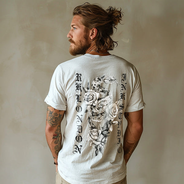 Rum Knuckles Snake Ink T-Shirt