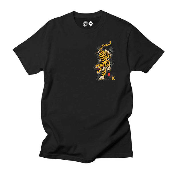 Rum Knuckles Tattoo Tiger T-Shirt