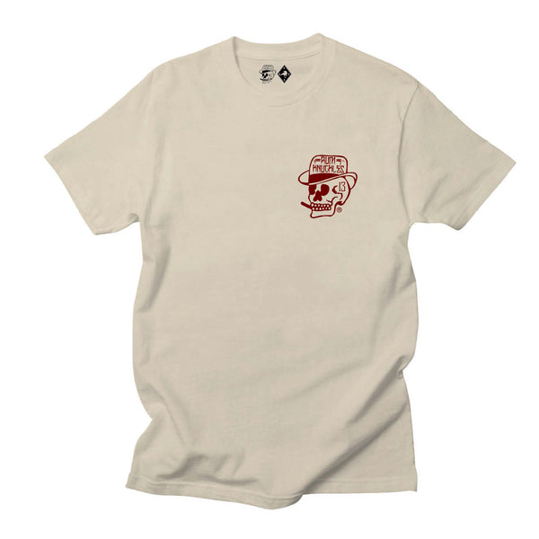 rum Knuckles Smokin Skull T-Shirt Rum Knuckles London