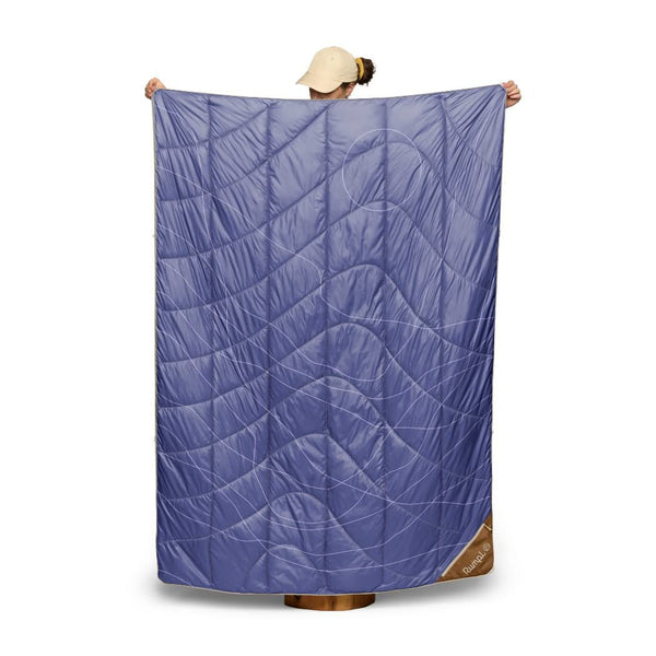 Rumpl Backcountry Puffy Blanket Trace Valley Marionberry