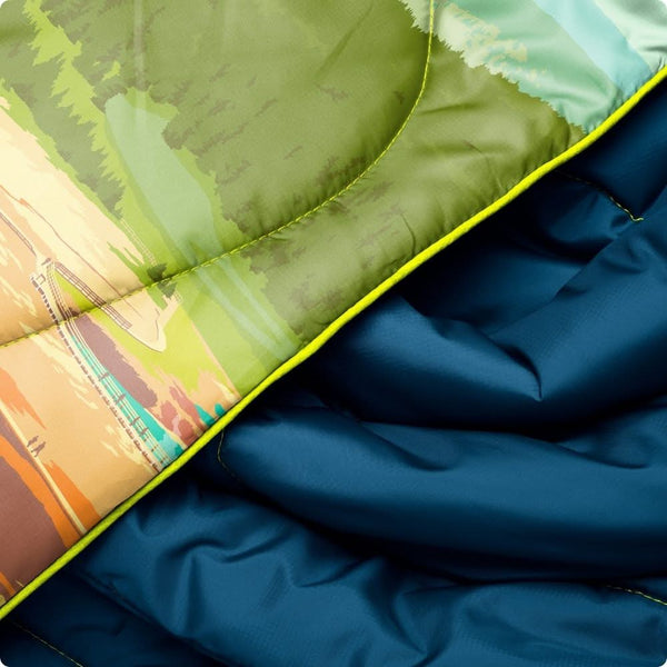 Rumpl Original Puffy Blanket Yellowstone National Park