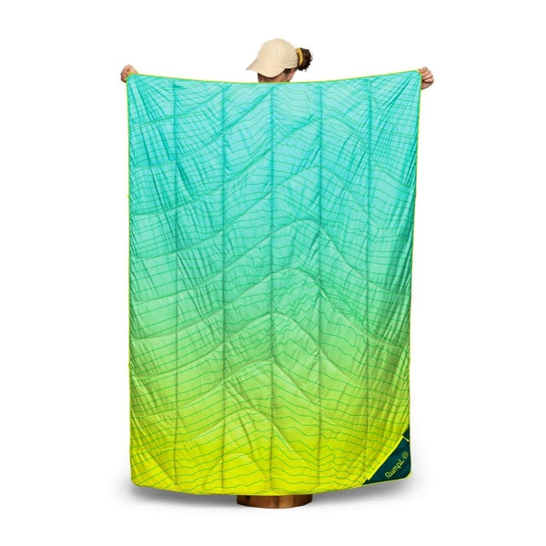 Rumpl Backcountry Puffy Blanket Ridge Lines