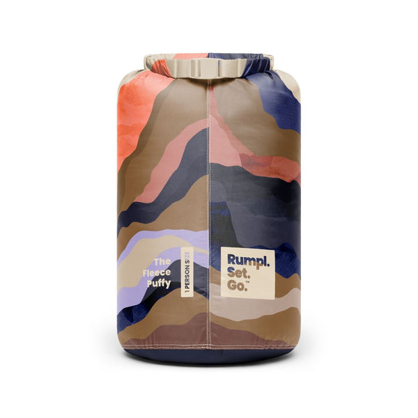 Rumpl Fleece Puffy Blanket Valley Dawn