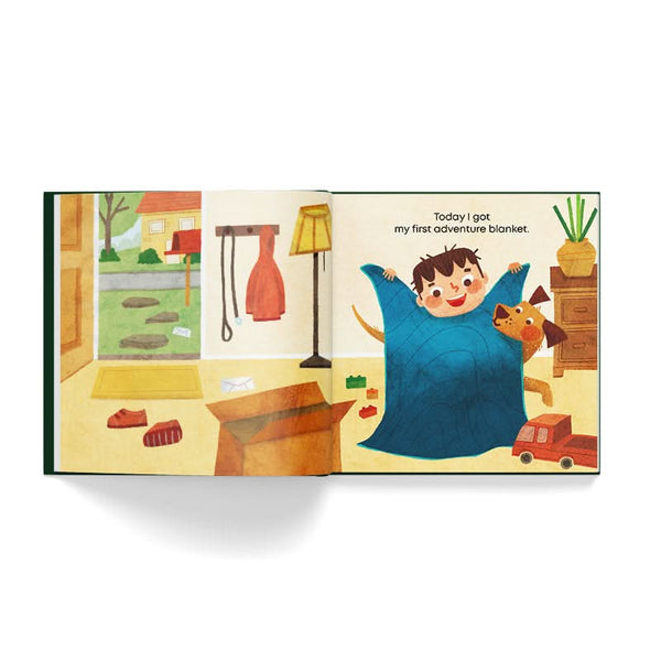 rumpl My First Adventure Blanket Book