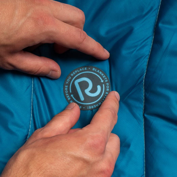 Rumpl NOSO Repair Patch Rumpl Blue Logo