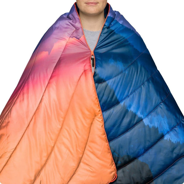 Rumpl Original Puffy Blanket Alpenglow