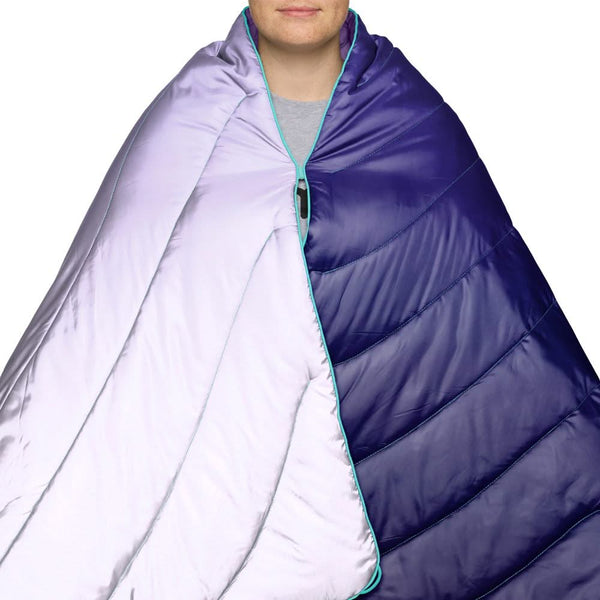 Rumpl Original Puffy Blanket Lavender Fade