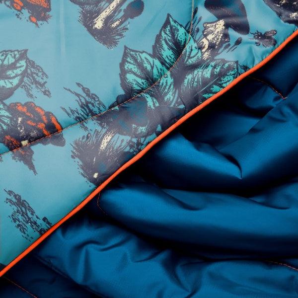 Rumpl Original Puffy Blanket Magic Mushrooms