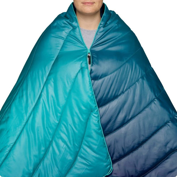 Rumpl Original Puffy Blanket Ocean Fade