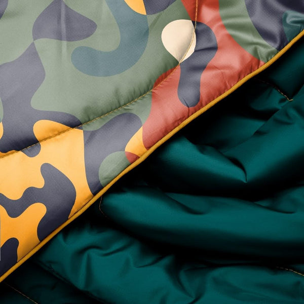 Rumpl Original Puffy Blanket Rustic Abstraction