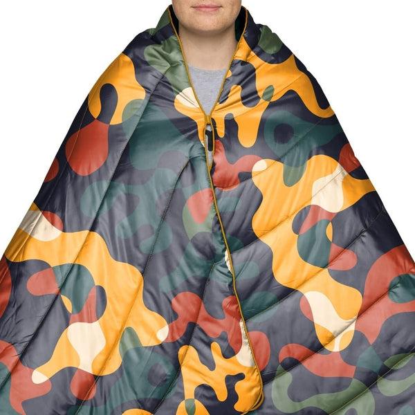 Rumpl Original Puffy Blanket Rustic Abstraction