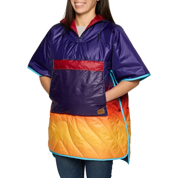 rumpl Original Puffy Poncho Pyro Fade
