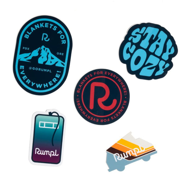 Rumpl Retro Sticker Pack
