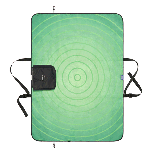 Rumpl The Pack Mat Frog Green