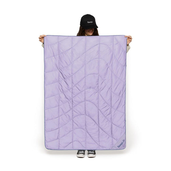 rumpl Travel Puffy Blanket Lavender