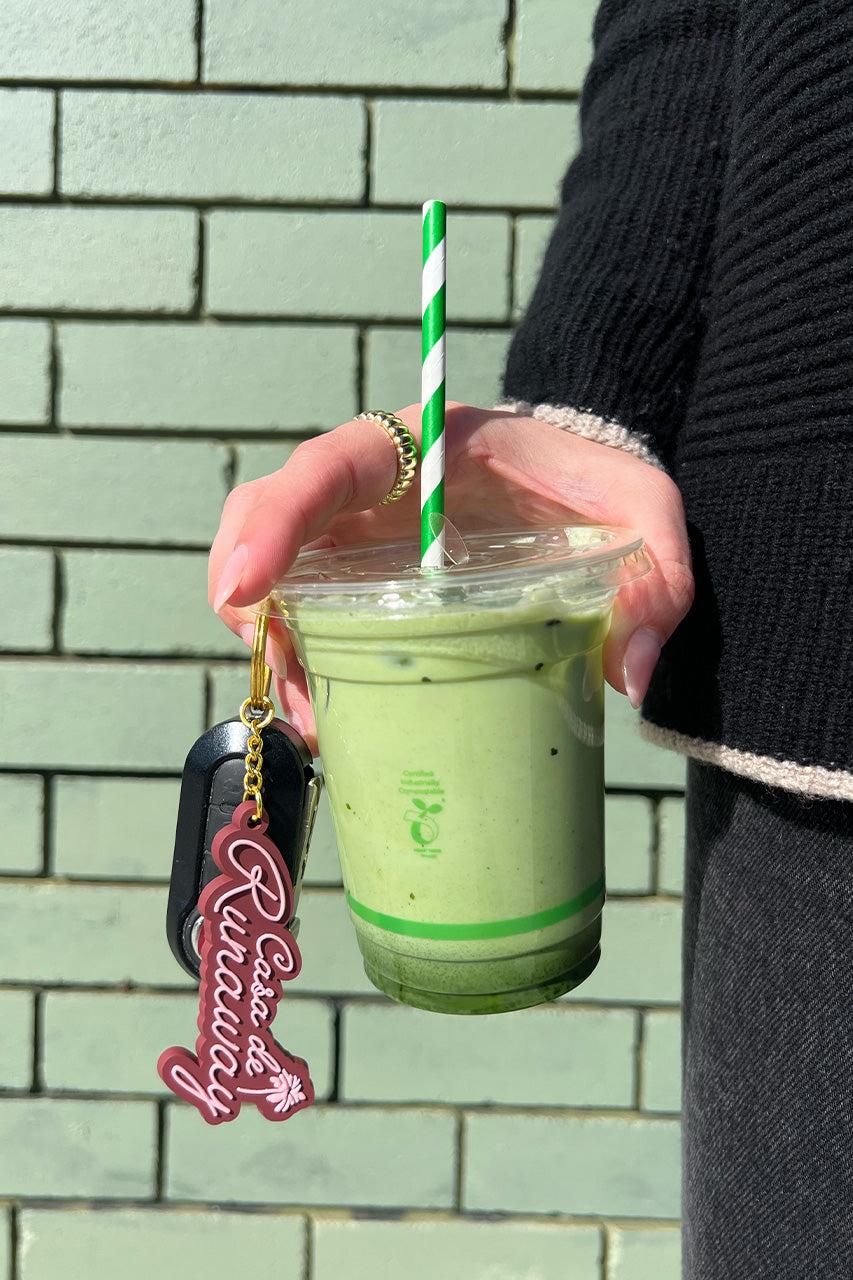 runaway the label KEY TO MY HEART JELLY KEYCHAIN - CHERRY/MUSK