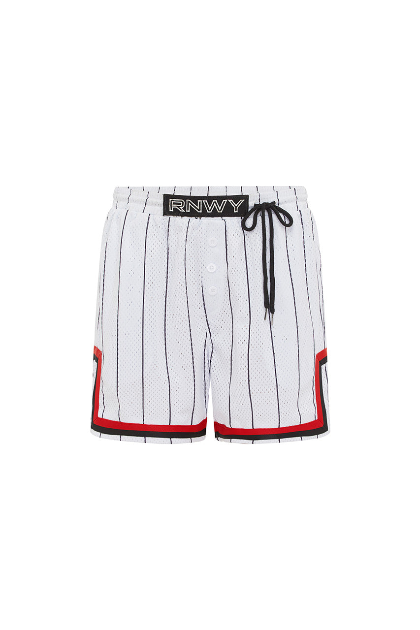 Runaway The Label ADRIAN SHORT - WHITE