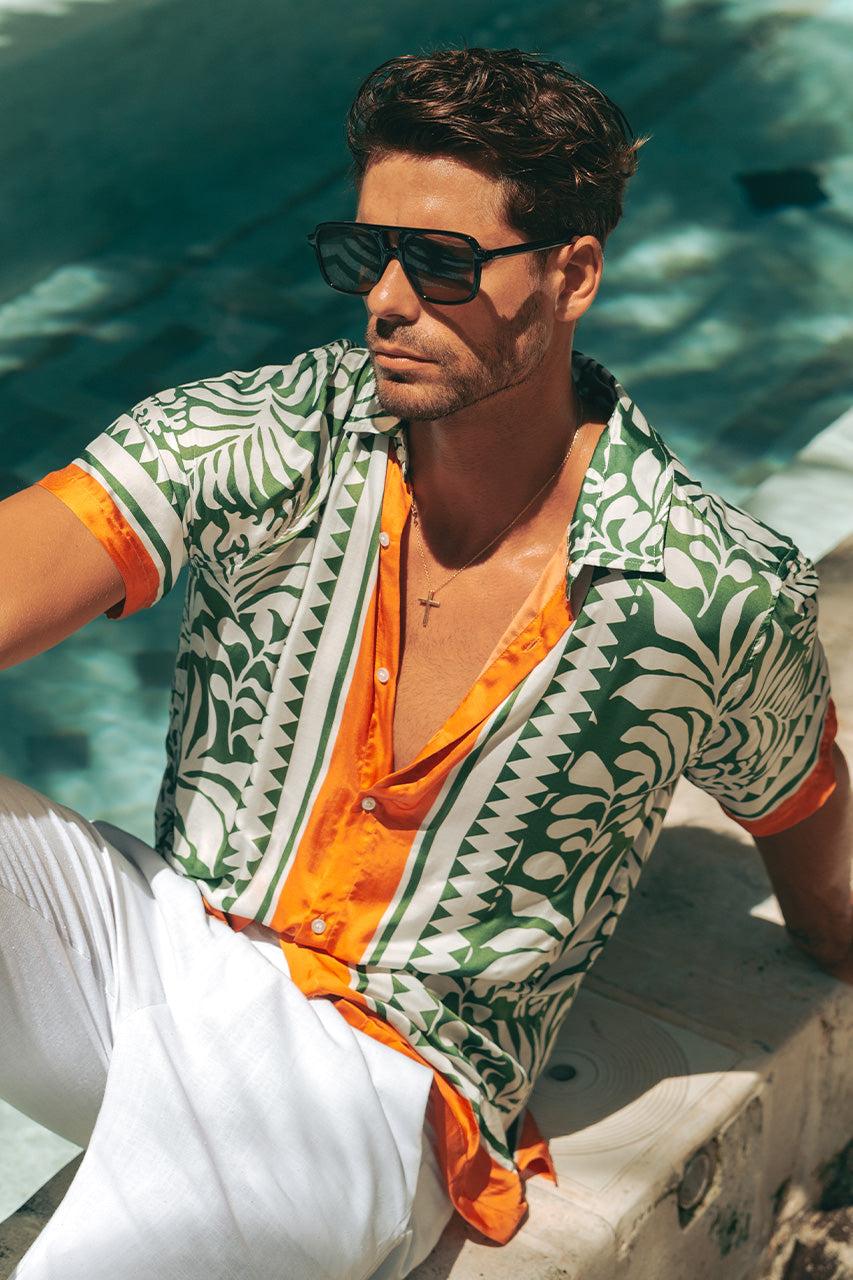 Runaway The Label AKIO SHIRT - AKIO GREEN